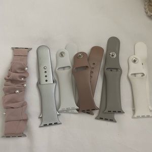 Apple Watch replacement bands - some new , some barely worn